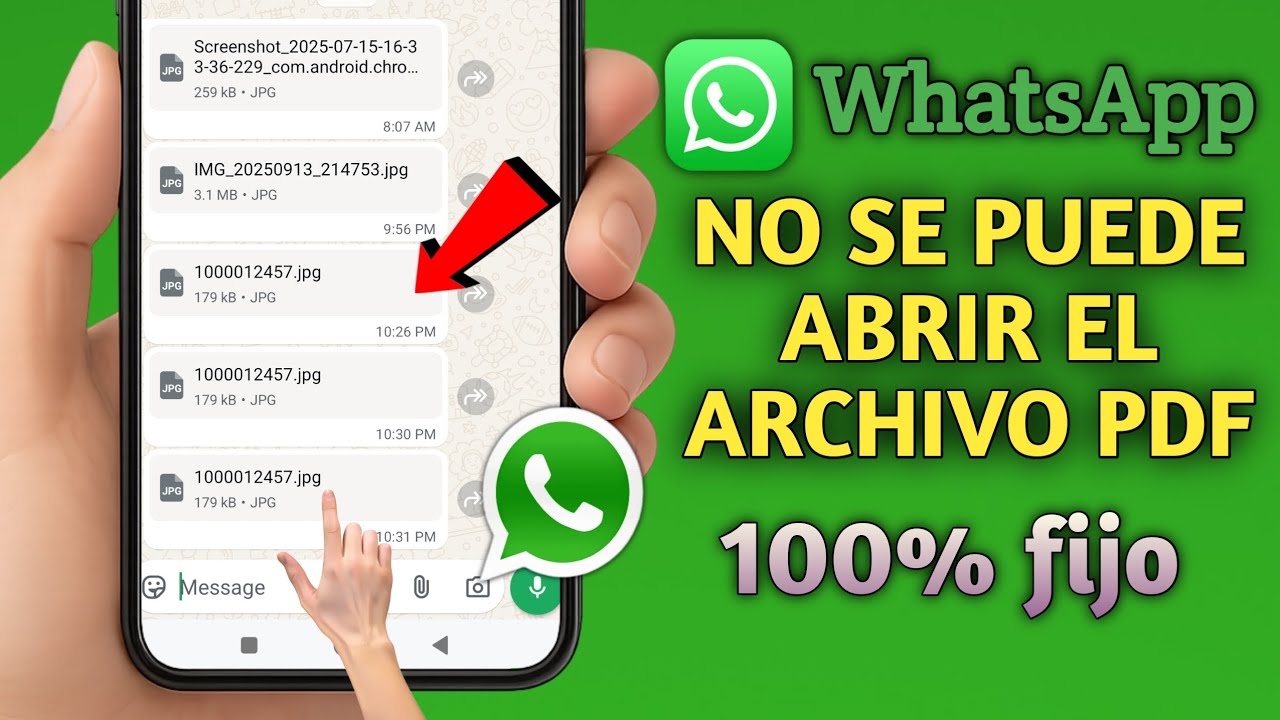 WhatsApp no puede abrir archivos PDF | Cómo solucionar el problema de que el archivo PDF de WhatsApp