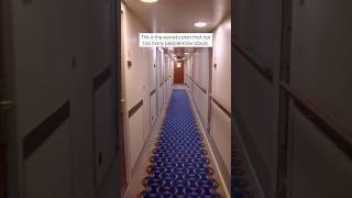 🤫 The “secret” cabin cruise fans would prefer you didn’t know existed #cruise #cruiseship