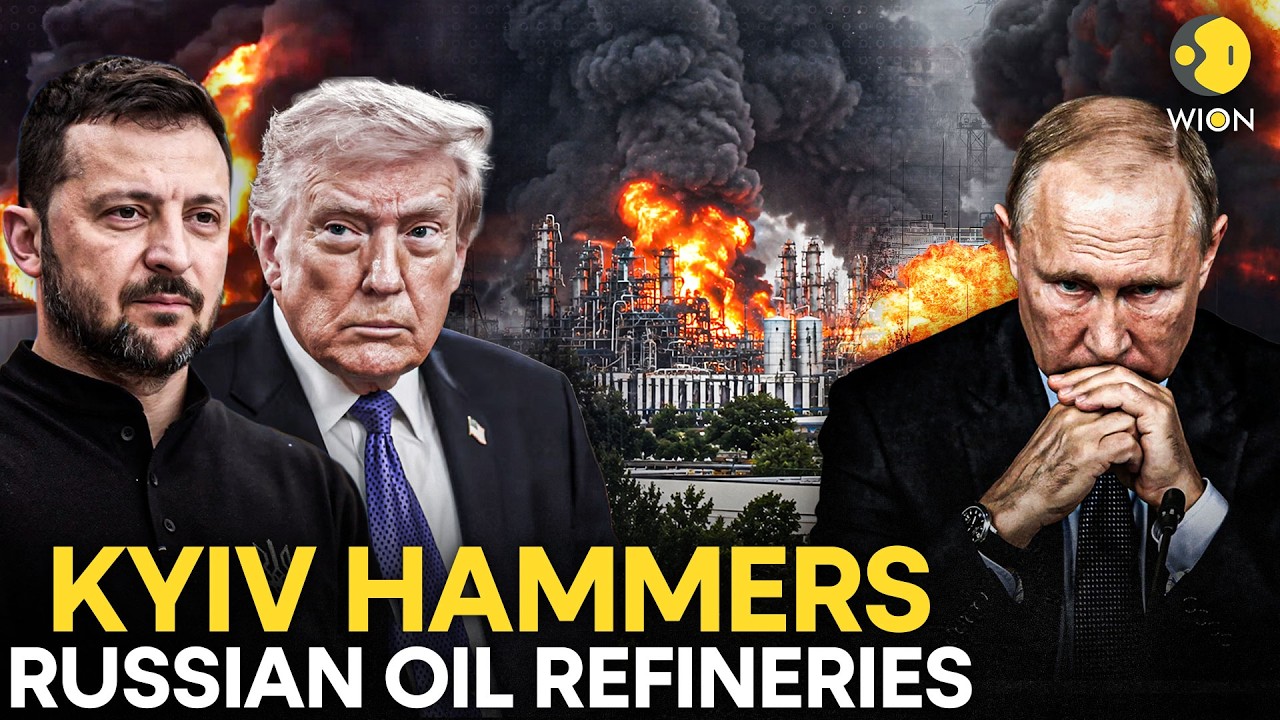 Russia-Ukraine War: Kyiv POUNDS Russian Refineries As Anger At Trump MOUNTS | WION Originals