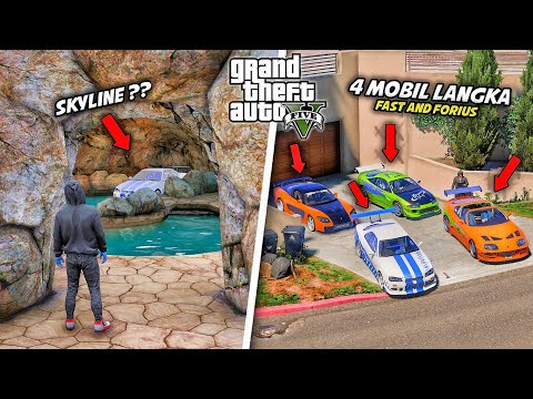 MENEMUKAN & KOLEKSI SEMUA MOBIL FAST AND FORIUS LANGKA DI GTA 5 MOD