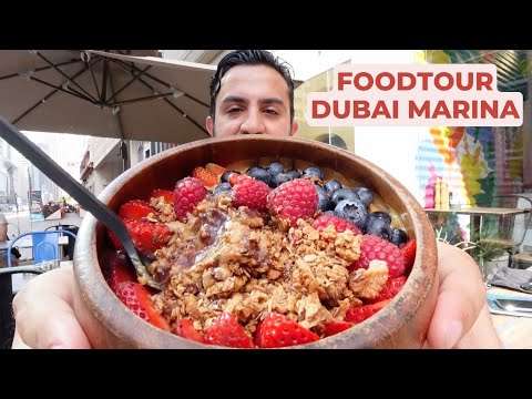 Den GANZEN Tag essen in Dubai Marina für NUR 20€!