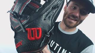 Video thumbnail: Wilson A2K 12.75" SuperSkin Baseball Glove: WBW1000671275