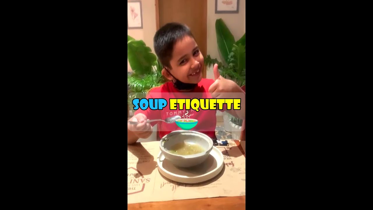 Soup Etiquette #shorts