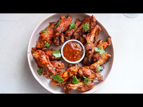 HONEY + SUYA GLAZED CHICKEN WINGS RECIPE