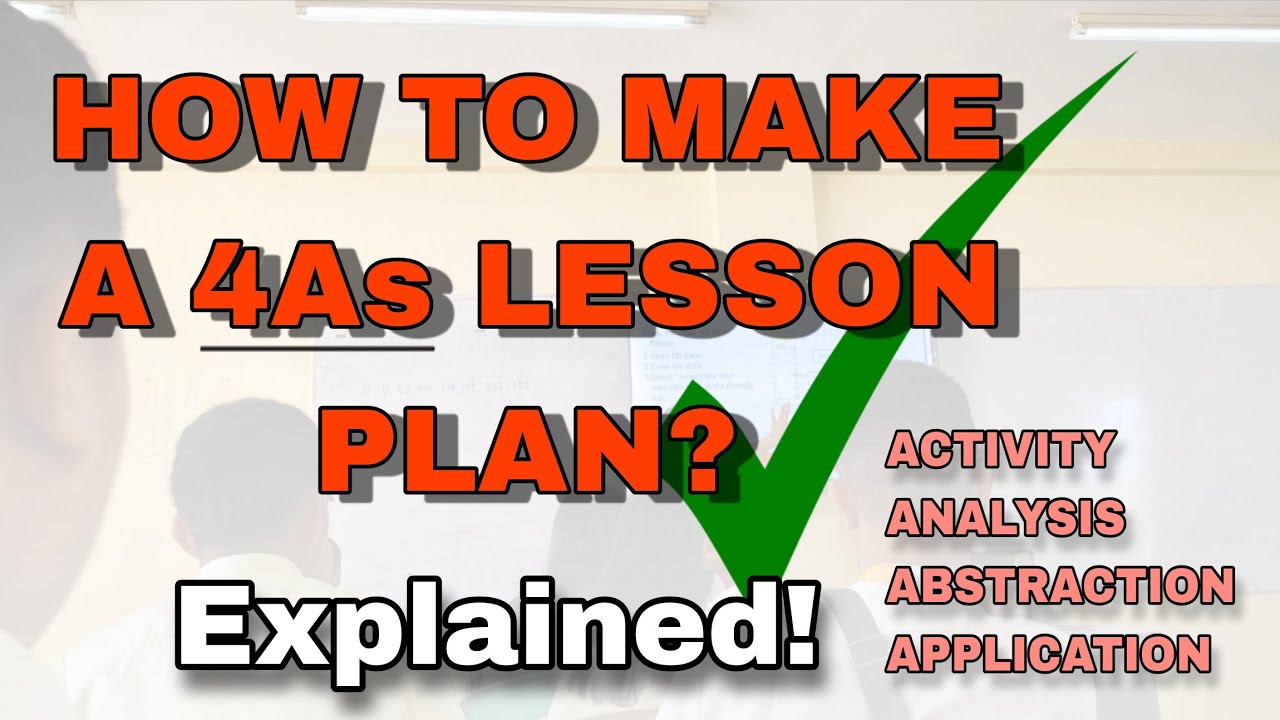 4As LESSON PLAN | DAPAT ALAM MO TO! 