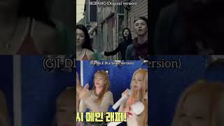 (G)I-DLE singing BIGBANG's song "Lies"거짓말 at 노래방