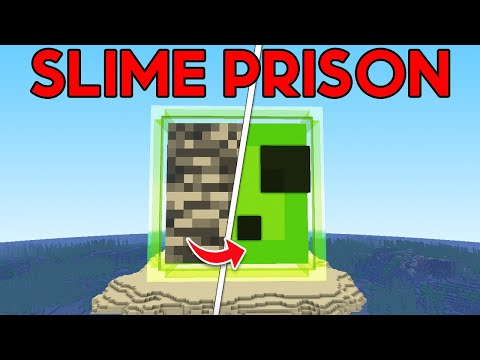 Escaping Minecraft's MOST SECURE Slime Prison...