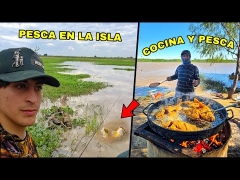 MIREN ESTE LUGAR! PESCA en las CUATRO BOCAS, Villa Constitución. MAS COCINA de PESCADOS