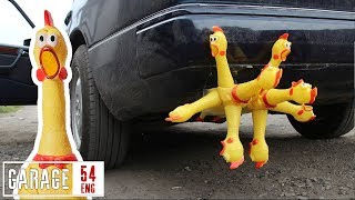 Rubber chicken exhaust mod