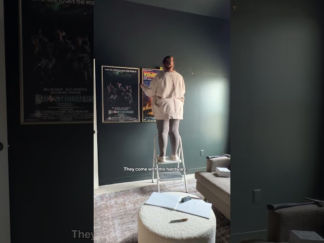 Vídeo relacionado con FHILTNMWC Cinema Paradiso - Póster de la película enmarcado con marco de madera integrado, para el hogar, dormitorio, garaje, Art Deco de 30 x 45 cm, estilo sin marco