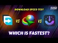 Best Download Manager 2025 IDM Vs FDM Vs ABDM Speed Test