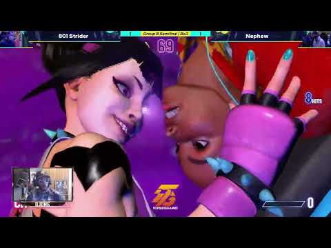 SF6 ➣  JURI VS KIMBERLY - NEPHEW VS 801 STRIDER - 【Street Fighter 6】【ES】
