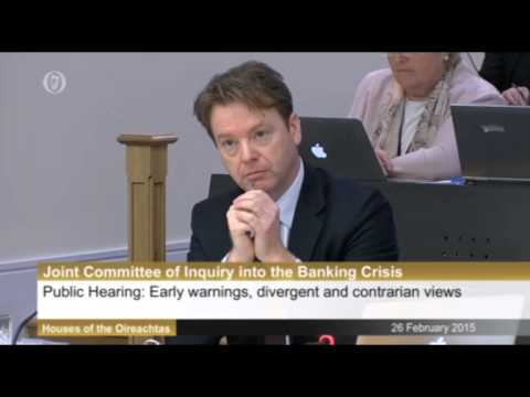 TheJournal.ie: David McWilliams plays audio of himself to the banking inquiry