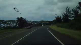 preview picture of video 'Kahului to Paia (Maui island, Hawaii) timelapse'