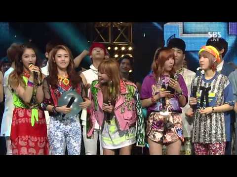 130526 SHINee Ending_Inkigayo