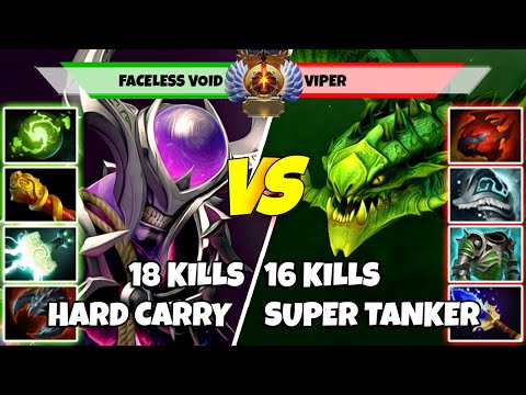 FACELESS VOID (Carry) vs VIPER (Off) - Epic Battle Of Immortal Rank Dota 2 Players - Z Dota 2
