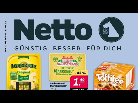 🛒 Netto Katalog Prospekt 17. bis 22. Januar 2022 - Neuigkeiten, Angebote Deutschland 🇩🇪