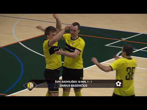 Optibet Futsal A Lyga | Sportidus - ŠSPC-Radviliškis // Rungtynių Santrauka