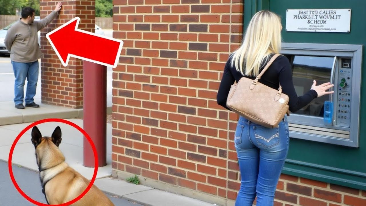 Man Attacks Woman at ATM – Unaware Her Dog Is a Trained Police Officer