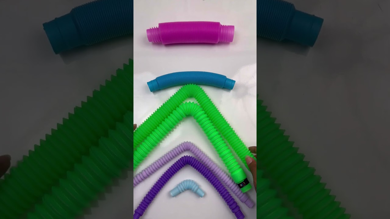 Very nice sound of Pop tube | DIY #asmr #asmrcommunity #asmrsounds #relaxing