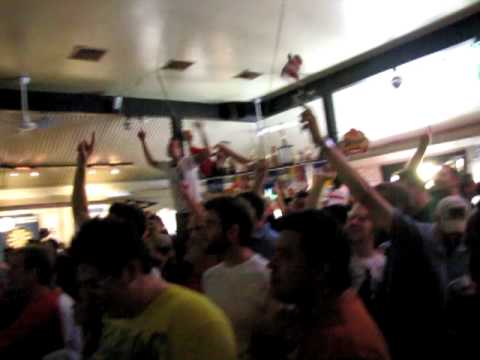 USA Reaction to Dempsey's goal against England: Houston, Texas