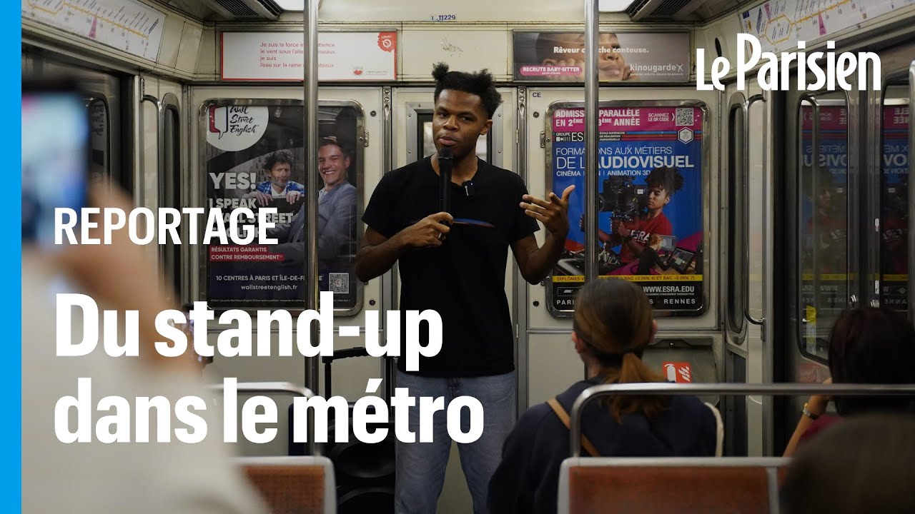 Ces humoristes testent leurs vannes dans le métro