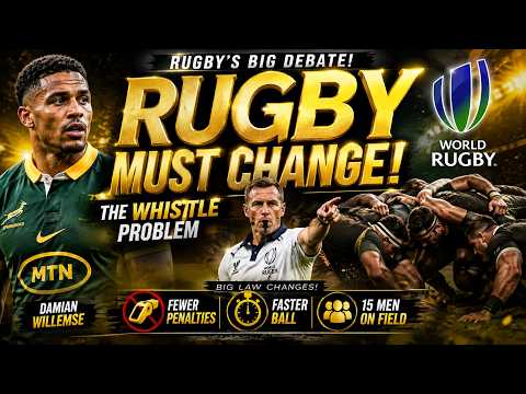 World Rugby's Big Law Changes? Referee Debate Explained #WorldRugby #RugbyNews #Rugby
