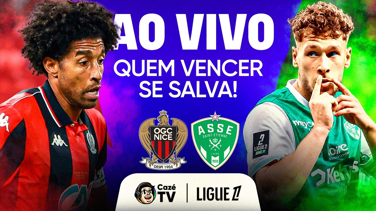 JOGO COMPLETO: NICE X SAINT-ÉTIENNE | LIGUE 1 2025/2026 | PLAYOFFS