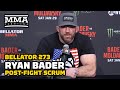 Ryan Bader Reveals What Cheick Kongo Said To Him During Bellator 273 Faceoff - MMA Fighting