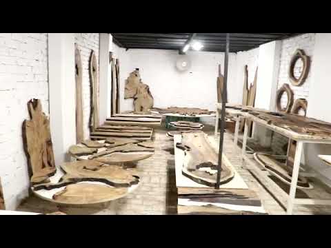 Rectangular Marble Dining Set, 6 Seater