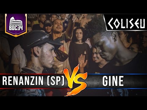 (DEBOCHADO 🤮) RENANZIN (SP) X GINE - 1° FASE - BATALHA DO COLISEU EDIÇÃO #34