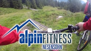 preview picture of video 'Laterns Gapfohl (FalbaStuba) - Laterns Thal via Wanderweg/hiking trail (MTB/Mountainbike-Downhill)'
