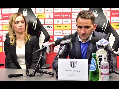 2018-11-28 Sandecja - Odra Opole 2-0 (1-0), pomeczowa konferencja