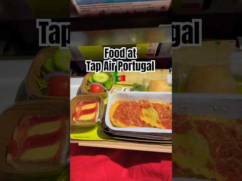 Food at Tap Air Portugal of economy class. #tapairportugal #food #travel