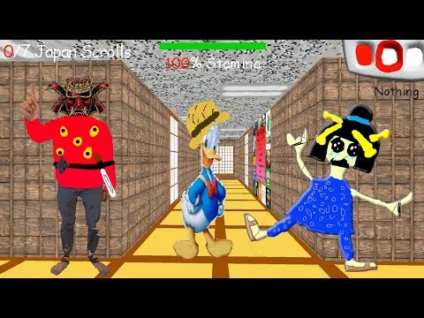 Donald Duck's Basics in to The Koyoto in Japan Chapter 1 - Baldi's Basics V1.4.3 Mod