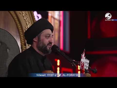 شاهد بالفيديو.. ليلة وصول الامام الحسين ع لكربلاء .. نعي مفجع جعل المجلس الحسيني يضج بالبكاء