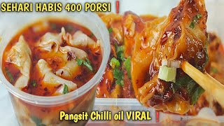 Download lagu PANTES SAJA VIRAL❗SEHARI HABIS 400 PORSI, TERNYATA SE ENAK INI PANGSIT CHILLI OIL & PANGSIT KUAH mp3