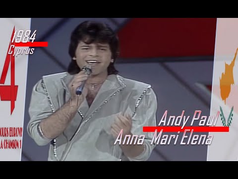 eurovision 1984 Cyprus 🇨🇾 Andy Paul - Anna Mari Elena ᴴᴰ