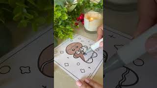 Color a Gingerbread Man with Me! 🎨🍪 Free Christmas Coloring Page Printable!