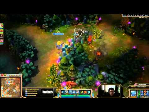 Scarra plays Fizz vs Ahri Mid, Season 3 (Diamond 1)