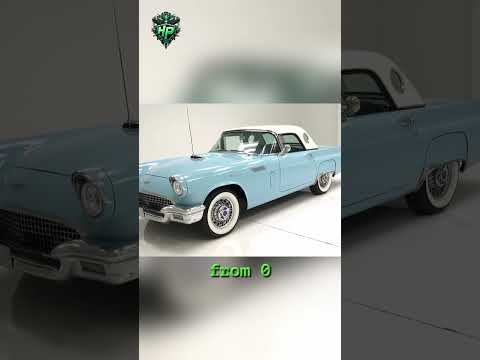Thumbnail for How Fast Could the 1957 Ford Thunderbird Really Go? #FordThunderbird #ClassicCars #VintageSpeed by 1957 Ford