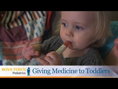 Giving Medicine to Toddlers - Boys Town Pediatrics