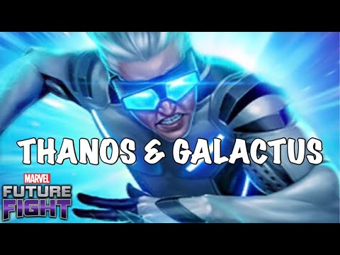 CRUSHING STAGE 44 THANOS in 3 Mins & GALACTUS in 2.. 👉 T3 QUICKSILVER 🔥🔥  | Marvel Future Fight