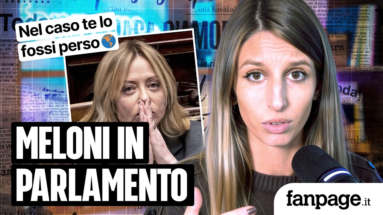Vittimismo, risatine liceali e millanterie: cosa ha detto Giorgia Meloni in Parlamento