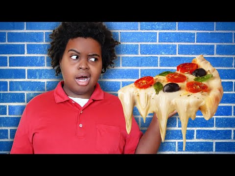 PIZZA TURN INTO SLIME!?! - Onyx Kids