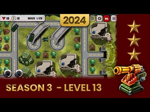 Battle Strategy: Tower Defense - Season 3 Level 13 (2024 Update) Walkthrough