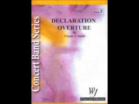 Declaration Overture by Claude T. Smith