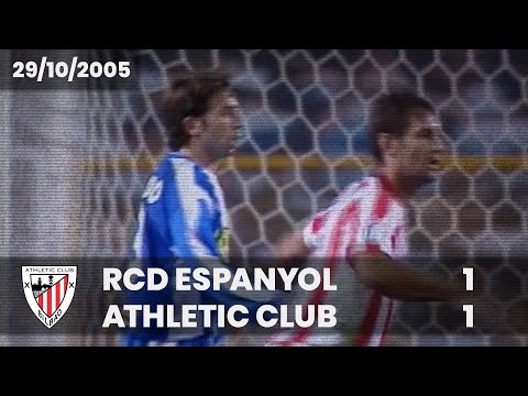 ⚽️ [Liga 05/06] J10 I RCD Espanyol 1 - Athletic Club 1 I LABURPENA