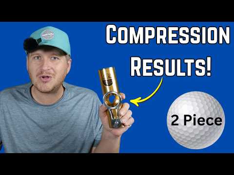 Let's Test Golf Ball Compression! Starting with Last Year's 2 Piece Models