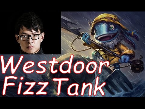 Westdoor picks Fizz tank top full highlights - KDA 4/0/14 [2016] Patch 6.8